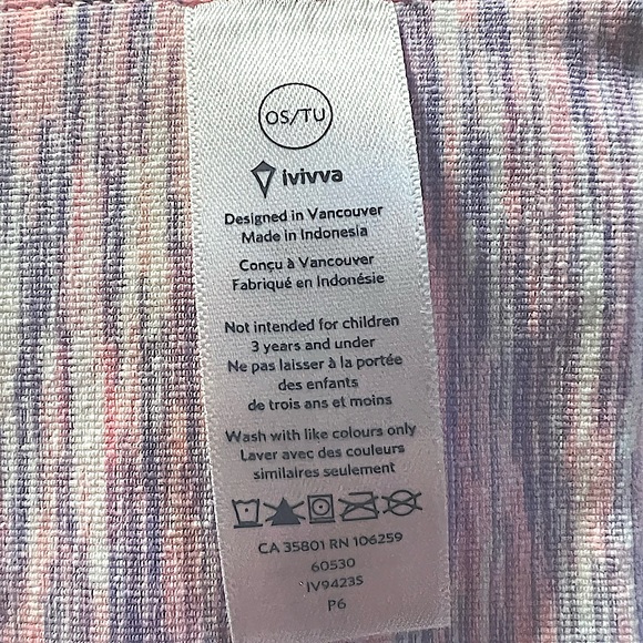 Ivivva Lululemon Vinyasa Scarf Rulu Space Dye Camo Multi Color - Picture 8 of 8